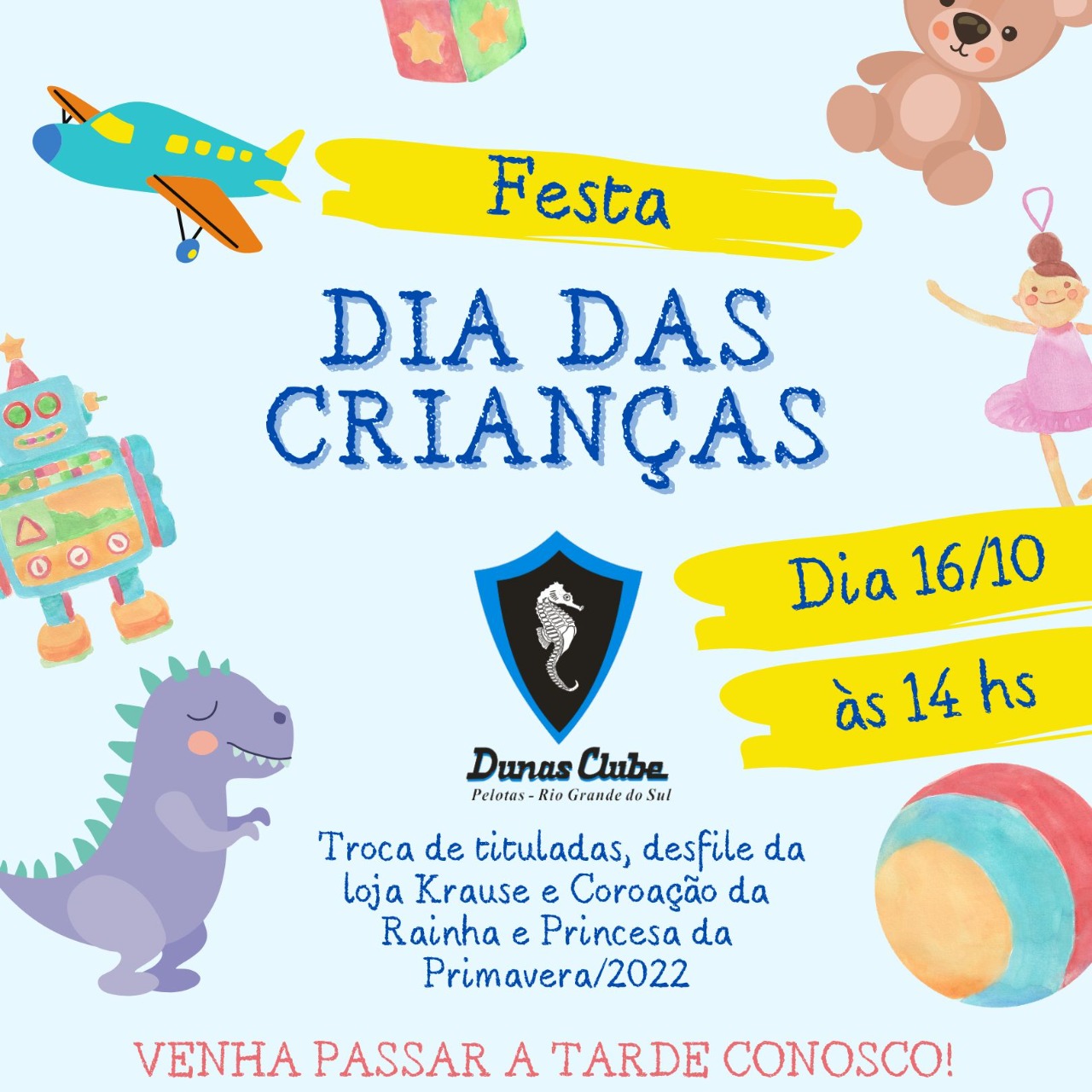 São Carlos Clube - Clube terá megaevento de Dia das Crianças